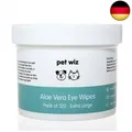 Produktbild: pet wiz Aloe Vera Augenwischtücher für die Reinigung von Hunden und Katzen, G