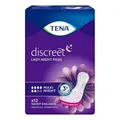Produktbild: TENA discreet Maxi Night Einlagen bei Inkontinenz · 12 St · PZN 15246379