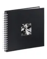 Produktbild: Hama Spiral-Album Fine Art 28x24 cm 50 weiße Seiten Schwarz 280 x 240 mm Weiß (00001961)