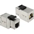 Produktbild: DeLOCK Keystone-Modul RJ45 Buchse > RJ45 Buchse Cat.6
