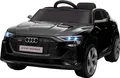Produktbild: HOMCOM Elektro Kinderauto 12V Elektrofahrzeug Audi E-tron Elektroauto mit Fernbedienung, Sicherheitsgurt, Musik (MP3/USB/TF), Kinderfahrzeug für Kinder 3-5 Jahre, 3-5 km/h, Schwarz