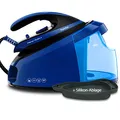 Produktbild: Tristan Auron Superfast Dampfbügelstation - 6.5 bar Dampfdruck I 2800 W, variabler Dampf, 420g/Min. Dampfstoß I 1,7L Wassertank – Abschaltautomatik (Blau)