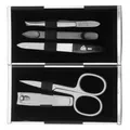 Produktbild: Erbe Solingen Magisches Maniküre-Etui 5-teilig Schwarz Silbermatt