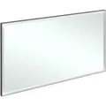 Produktbild: V&B Spiegel Subway 3.0 Alu-Rahmen, 140x75x4,75cm, sw matt/we ma