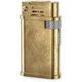 Produktbild: Benzinfeuerzeug Vintage Gold Nachfüllbar Trench Stil Geschenkbox Feuerzeug