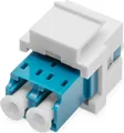 Produktbild: DIGITUS LWL Kupplung LC->LC Singlemode Duplex Keystone-Modul