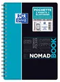 Produktbild: 400100860 Oxford Nomadbook Schüler-Spiralbuch, 160 Seiten, kleine Karos, 5 x 5 mm, zufällige Farbe