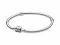 Produktbild: Pandora - Silber - 598816C00-21 - Armband mit Zylinder Verschluß - Schlangenkette - 21 cm