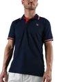 Produktbild: Fila Tennis-Polo Piro navyblau/rot Herren, Größe: L