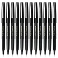 Produktbild: Pilot SW-PPF 0.4mm Fineliner Pen Bulk Pack (12 Stück) - Schwarz