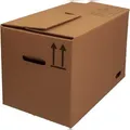 Produktbild: Umzugskarton XXL 650×350×370 mm - 2-wellig, Tragkraft 50 kg - Robuster - Versandkarton 65 x 35 x 37 cm