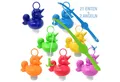 Produktbild: AMLI Spielzeug-Gartenset Entenangeln 21x Einhon Enten inkl. 2 Angeln, Plastikente Öse Angelspiel Kinder