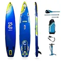 Produktbild: Coasto Unisex – Erwachsene Cruiser Sup Tabelle, Blu/Lime, 13'1