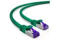 Produktbild: deleyCON deleyCON 0,25m RJ45 Patchkabel SFTP PiMF Netzwerkkabel mit CAT7 LAN-Kabel