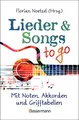 Produktbild: Lieder & Songs to go: Über 190 Lieder. Mit Noten, Akkorden und Grifftabellen