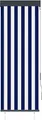 Produktbild: vidaXL Außenrollo 60 x 250 cm Blau und Weiß
