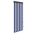 Produktbild: Rollo Außenrollo 60 x 250 cm Blau und Weiß, vidaXL