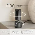 Produktbild: Ring Beweg. Innenkamera schwarz Pan-Tilt Indoor Camera | 360° Blick fürs Zuhause