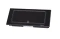 Produktbild: Schulte 1592 7100 1700 EVOline Backflip, 2 Schukosteckdosen, 1 STK. USB-Charger, Glas schwarz, 38.9 x 27.6 x 17.5 cm