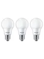Produktbild: Philips LED-Lampe Standard 8W/827 (60W) Frosted 3-pack E27