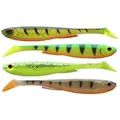 Produktbild: Daiwa Kunstköder, Daiwa Prorex Slim Shady Flash Color Set 13.5cm 4St. Gummifischset 13.5 cm
