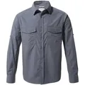 Produktbild: Craghoppers Herren Kiwi Langarmhemd - XXL - Ombre Blue