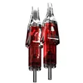 Produktbild: CNC Tattoo Nadeln 20 Stück Professionelle Patronen Nadeln # 10 Bugpin 13 Round Magnum M-Taper mit Membran Einweg (EN04R-20-1013RM-M)