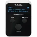 Produktbild: TechniSat DIGITRADIO mobil 2 – Portables DAB+/FM Radio - Schwarz/Weiß