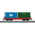 Produktbild: Märklin H0 44700 - Start up Containerwagen (mit zwei 20 ft. Containern)  Neuware