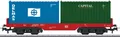Produktbild: Märklin H0 44700 Containerwagen der DB