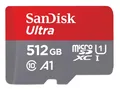 Produktbild: SANDISK MicroSDXC-Speicherkarte Ultra A1 512GB inkl. SD-Adapter SDSQUAC-512G-GN6MA