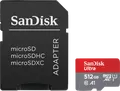 Produktbild: SanDisk microSDXC Ultra 512GB SDSQUAC-512G-GN6MA