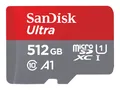 Produktbild: SanDisk Ultra microSDHC A1 150MB/s Class 10 Speicherkarte + Adapter 512GB
