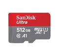 Produktbild: Sandisk Ultra 512GB Mobile + SD Adapter 150MB/s A1 Class 10 UHS-I (00215424) Speicherkarte