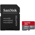 Produktbild: SanDisk Ultra microSDXC (SDSQUAC-512G-GN6MA), 512 GB, 150 MB/s, U1 / A1