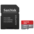 Produktbild: 619659200572 Ultra microSDXC card 512GB 150MB/s A1 + Adapter SD SANDISK