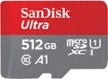 Produktbild: SanDisk Ultra R150 microSDXC 512GB Kit, UHS-I U1, A1, Class 10