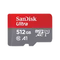 Produktbild: SanDisk Ultra microSDXC 512GB Mobile + SD Adapter 150MB/s A1 Class 10 UHS-I