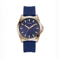 Produktbild: Guess Herren Armbanduhr Champ 44 mm blau, rosegold GW0639G3
