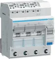 Produktbild: Hager Fehlerstrom-Leitungsschutzschalter ADZ316D | FI/LS-Schalter 3x1P+N B16A 30mA Typ A QuickConnect | 6kA | 230V | 4TE