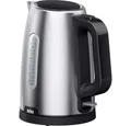 Produktbild: Braun Wasserkocher Braun WK 1500 BK Wasserkocher BPA-frei Schwarz Fassungsvermögen: 1.7 l, 1.70 l, 2200.00 W