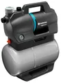 Produktbild: Gardena Hauswasserwerk 3800 Silent: Pumpe mit 21 l Wasserspeicher und integriertem Filter, Fördermenge 3800 l/h, Druckleistung 3,9 bar, geräuscharm, wartungsfrei (9064-20)