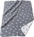 Produktbild: Erwin Müller Kuscheldecke Baumwolle grau Größe 75x100 cm