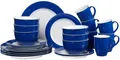 Produktbild: Ritzenhoff & Breker Kombiservice Geschirr-Set, Service Doppio (24-tlg), 6 Personen, Porzellan, in attraktiven Farbvarianten, 24 Teile, für 6 Personen