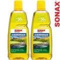 Produktbild: 2x SONAX Scheibenwash Konzentrat Citrus Scheibenwasser Wischwasser Reiniger 1L