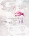 Produktbild: Komar Vliestapete Digitaldruck Vlies - Pink Flamingo - Größe 200 x 250 cm, glatt, bedruckt, (1 St), Wohnzimmer, Schlafzimmer