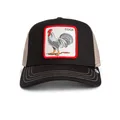 Produktbild: Goorin Bros. Rooster Trucker Cap Original Recipe black Basecap Mesh Hahn Patch