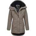 Produktbild: Navahoo Winterfunke Damen Winterjacke mit Teddyfellfutter
