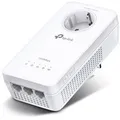 Produktbild: TP-Link Powerline AV1300 TL-WPA8631P, 1 Adapter, bis 1300 MBit/s, mit Steckdose und WLAN