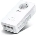 Produktbild: TP-Link WLAN Powerline Adapter TL-WPA8631P(Dualband WLAN 1200Mbit/s, AV1300 Powerline, Steckdose, Wifi Clone, MU-MIMO, 3 Gigabit Ports, Plug&Play, ideal für HD-Streaming, App Kontrolle)weiß